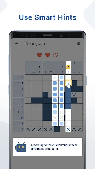 Nonogram - Fun Logic Puzzle (Нонограмма)  [МОД Unlimited Money] Screenshot 4