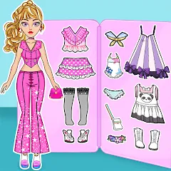 Скачать взломанную DIY Paper Princess Doll Games (Ди пейпер принцесс кьют доллс)  [МОД Бесконечные деньги] - полная версия apk на Андроид