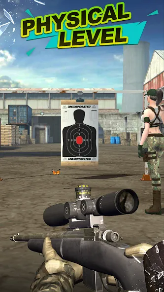 Gun Shooting Range  [МОД Много денег] Screenshot 2