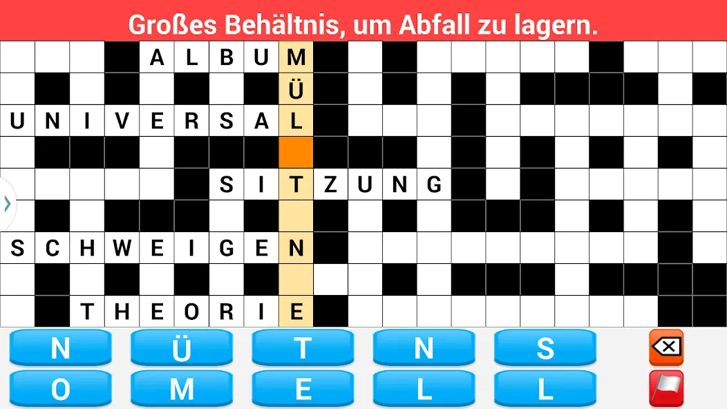 Kreuzworträtsel Deutsch  [МОД Menu] Screenshot 5