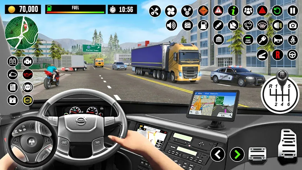 Bus Driving School : Bus Games  [МОД Бесконечные монеты] Screenshot 3