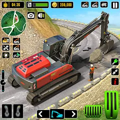 Взломанная City Road Construction Games (Сити Роад Конструкшн Геймс)  [МОД Mega Pack] - последняя версия apk на Андроид