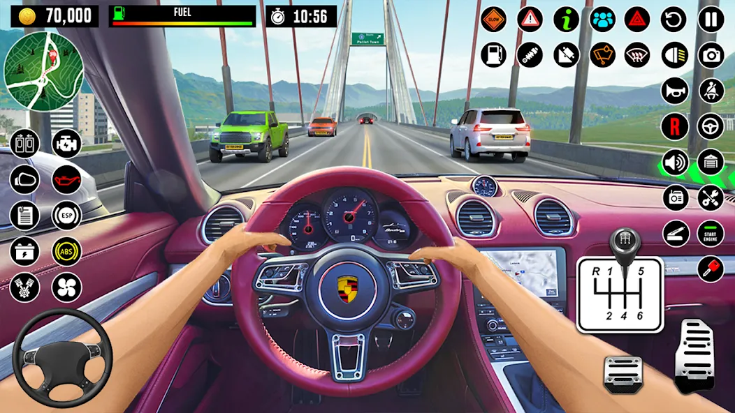 City Driving School Car Games  [МОД Много денег] Screenshot 4