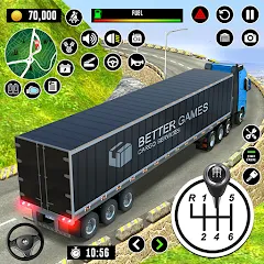 Скачать взломанную Truck Games - Driving School  [МОД Бесконечные монеты] - полная версия apk на Андроид