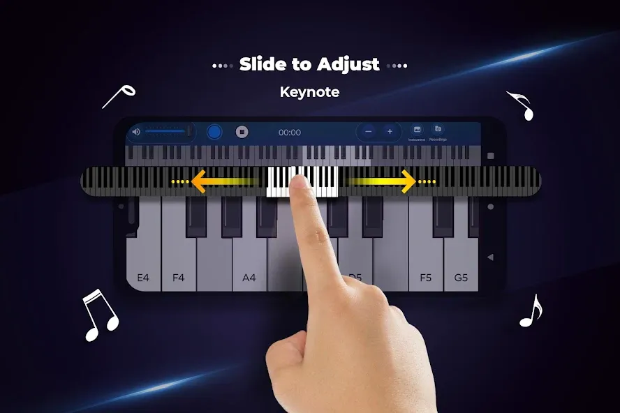 Real Piano Keyboard  [МОД Menu] Screenshot 3