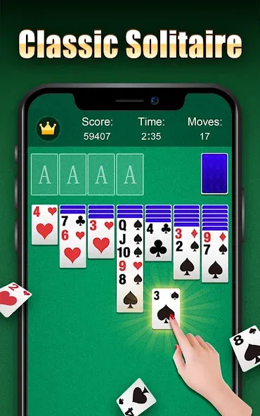 Solitaire  [МОД Mega Pack] Screenshot 1