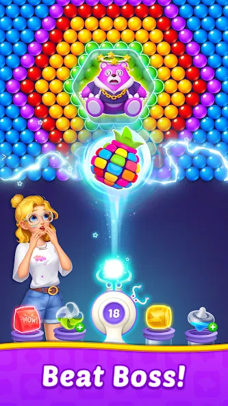 Bubble Shooter Home  [МОД Много монет] Screenshot 3