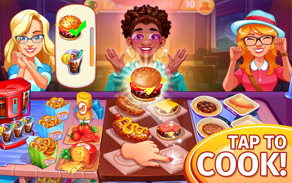 Cooking Craze: Restaurant Game  [МОД Unlocked] Screenshot 1