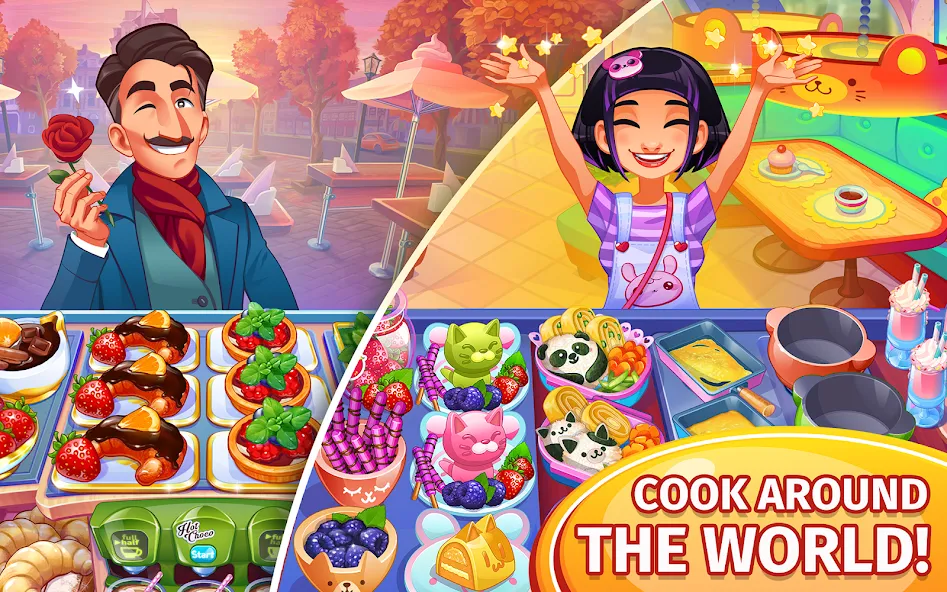 Cooking Craze: Restaurant Game  [МОД Unlocked] Screenshot 2