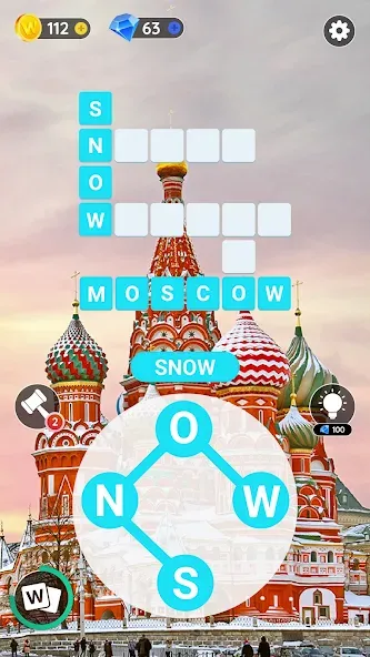 Word City: Connect Word Game (Ворд Сити)  [МОД Много монет] Screenshot 5