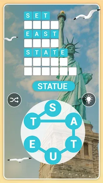 Word City Classic: Word Search (Уорд Сити Классик)  [МОД Unlocked] Screenshot 3