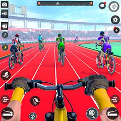 Скачать взлом BMX Cycle Race 3d Cycle Games (гонка на велосипедах 3D игры на велосипеде)  [МОД Много денег] - полная версия apk на Андроид