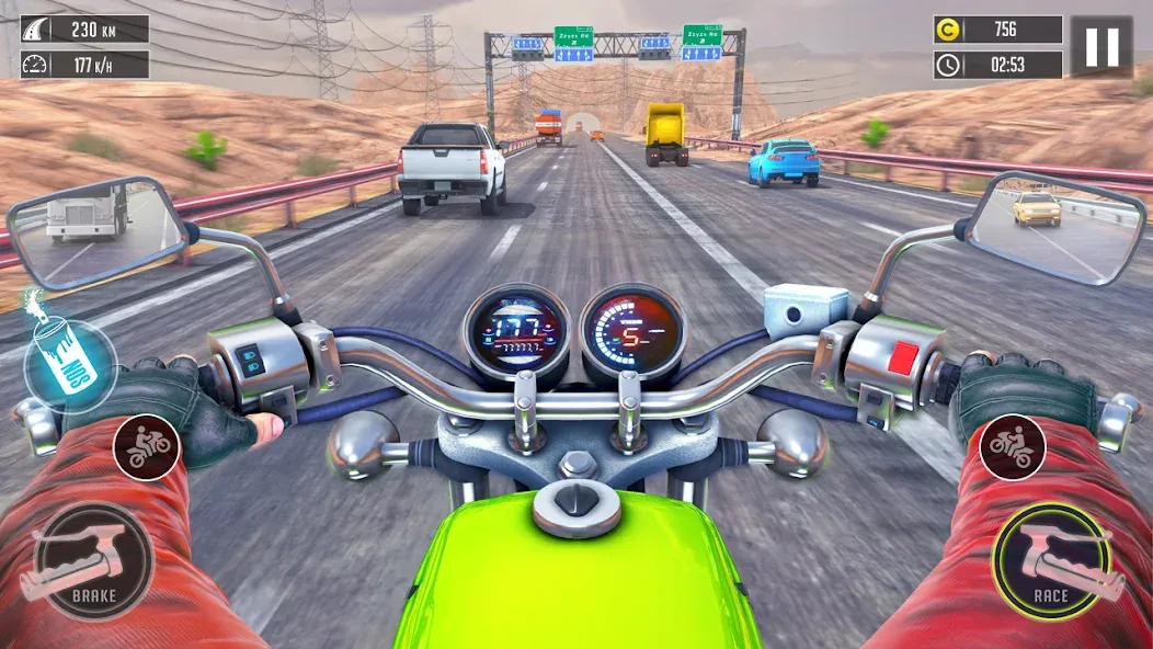 3d Bike Racing Bike Race Games  [МОД Бесконечные деньги] Screenshot 3