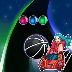 Взломанная Billie Eilish : Rolling Ball (Билли Айлиш)  [МОД Меню] - полная версия apk на Андроид