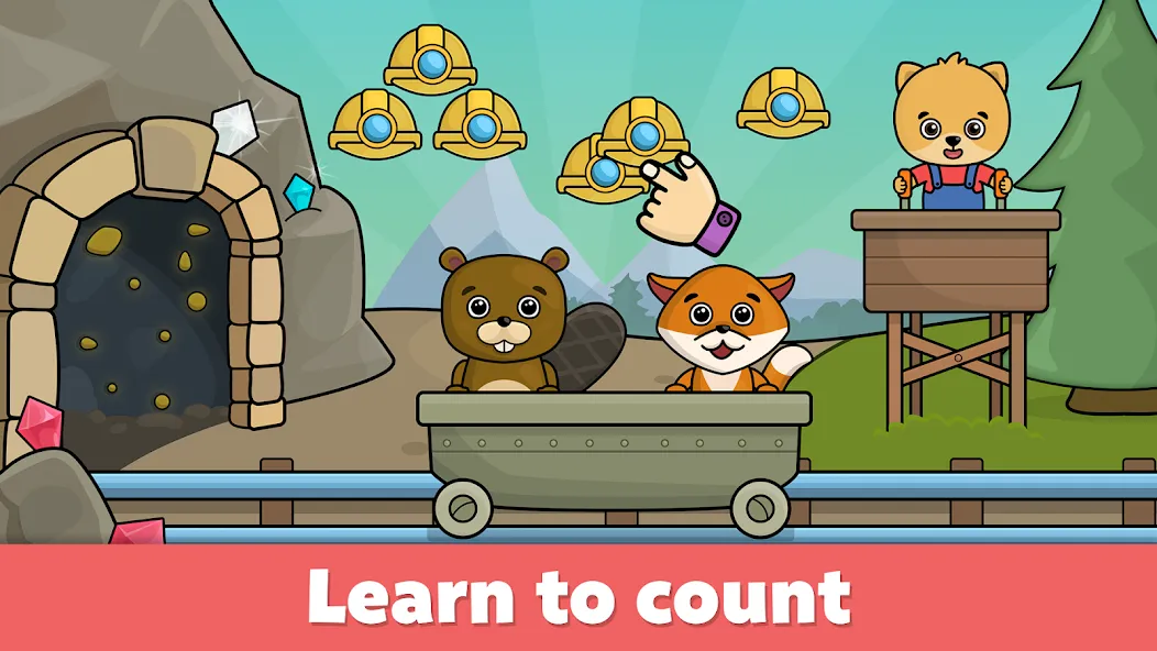 Bimi Boo Baby Learning Games  [МОД Бесконечные деньги] Screenshot 4