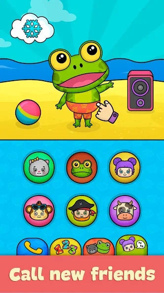 Bimi Boo Baby Phone for Kids  [МОД Много денег] Screenshot 4