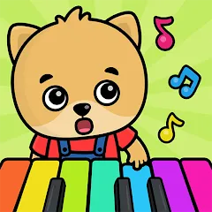 Скачать взломанную Baby Piano: Kids Music Games  [МОД Меню] - последняя версия apk на Андроид