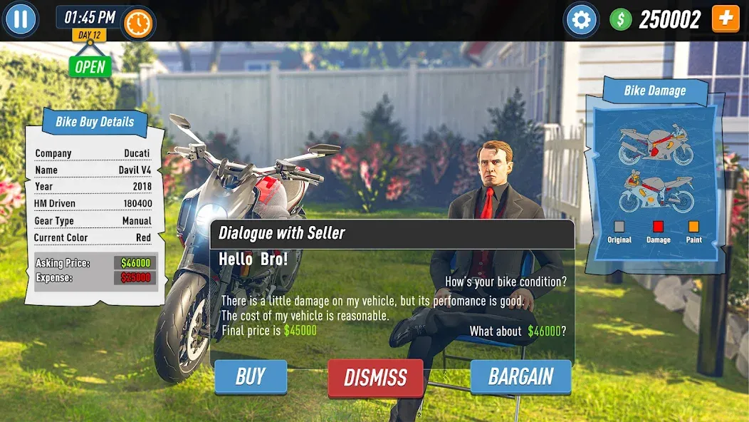 Motorcycle Dealer Bike Games  [МОД Все открыто] Screenshot 5