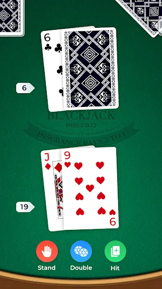 Blackjack (Блэкджек)  [МОД Unlimited Money] Screenshot 2