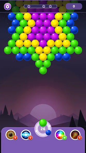 Bubble Shooter Rainbow  [МОД Unlimited Money] Screenshot 1