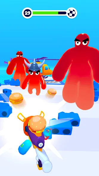 Blob Shooter 3D — Assassin Hit  [МОД Unlocked] Screenshot 4