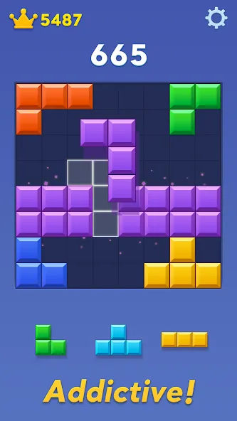 Block Blast! (Блок Бласт)  [МОД Unlimited Money] Screenshot 3