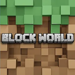 Скачать взломанную Block World 3D: Craft & Build  [МОД Mega Pack] - полная версия apk на Андроид