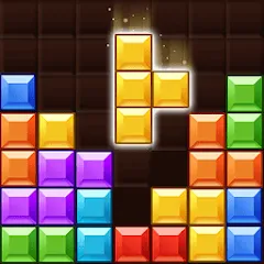 Взлом Block Gems: Block Puzzle Games (Блок драгоценные камни)  [МОД Все открыто] - полная версия apk на Андроид