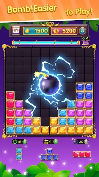 Block Puzzle: Block Blast!  [МОД Menu] Screenshot 2