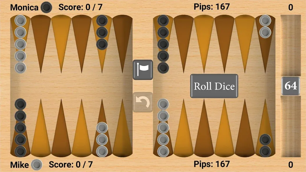 Bluetooth Backgammon  [МОД Unlimited Money] Screenshot 2