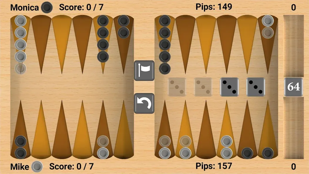 Bluetooth Backgammon  [МОД Unlimited Money] Screenshot 3