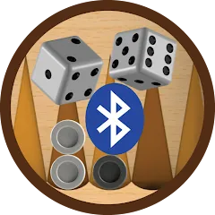 Взломанная Bluetooth Backgammon  [МОД Unlimited Money] - последняя версия apk на Андроид