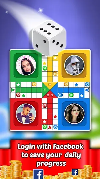 Ludo Supreme™ Online Gold Star (Лудо Суприм Онлайн Голд Стар)  [МОД Много монет] Screenshot 3