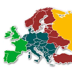 Взлом Europe Map Quiz - European Cou  [МОД Бесконечные деньги] - стабильная версия apk на Андроид