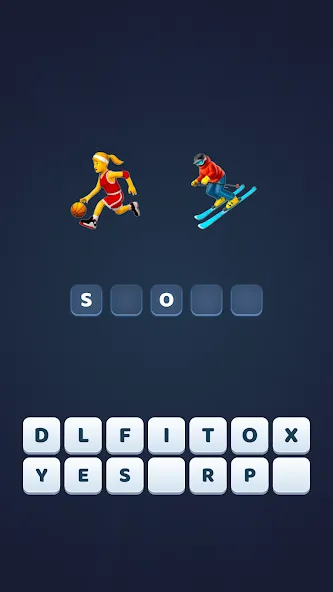 Emoji Quiz - Word game (Имоджи Квиз)  [МОД Unlimited Money] Screenshot 4