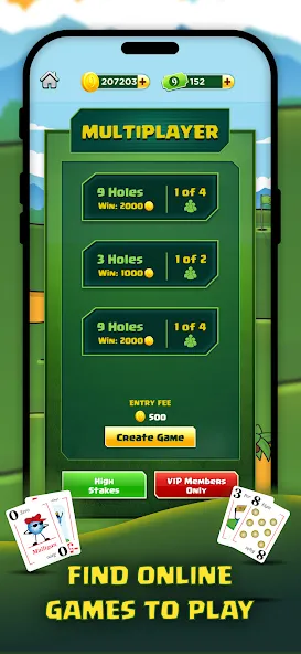 Play Nine: Golf Card Game (Плей Найн)  [МОД Меню] Screenshot 3