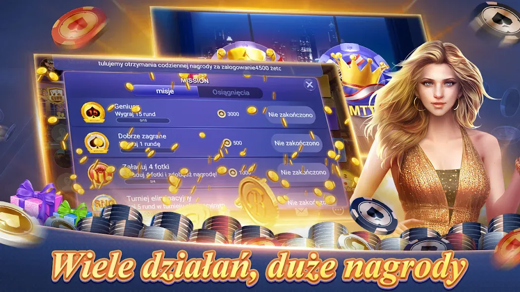 Texas Poker Polski  (Boyaa) (Техасский Покер Польский)  [МОД Unlimited Money] Screenshot 4