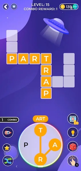 Word Game. Crossword Search Pu  [МОД Бесконечные деньги] Screenshot 5