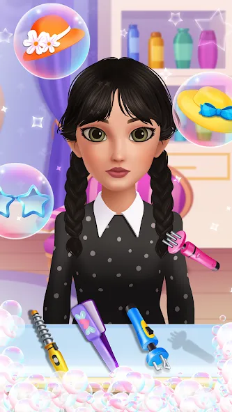 Hair Salon: Beauty Salon Game (Хэр Салон)  [МОД Все открыто] Screenshot 3