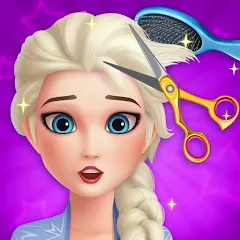 Скачать взломанную Hair Salon: Beauty Salon Game (Хэр Салон)  [МОД Все открыто] - стабильная версия apk на Андроид