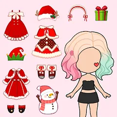 Взломанная Magic Princess: Dress Up Doll (Меджик Принцесс)  [МОД Много монет] - стабильная версия apk на Андроид