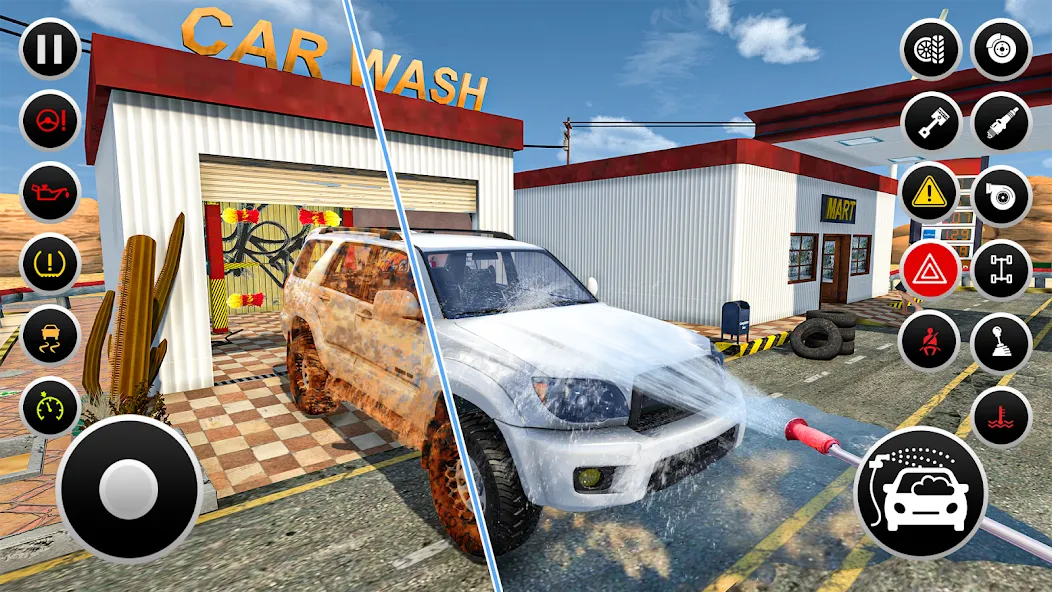 Gas Station Simulator Games  [МОД Бесконечные монеты] Screenshot 4