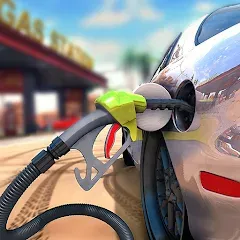 Скачать взломанную Gas Station Simulator Games  [МОД Бесконечные монеты] - полная версия apk на Андроид