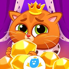 Взлом Bubbu Jewels - Merge Puzzle (Буббу Джуэлс)  [МОД Unlocked] - последняя версия apk на Андроид