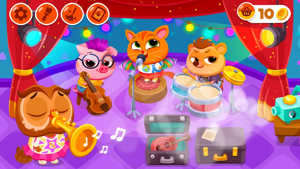 Bubbu School - My Virtual Pets (Буббу Скул)  [МОД Бесконечные монеты] Screenshot 3