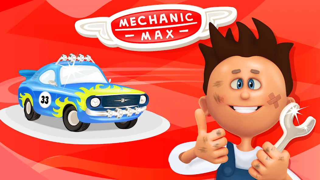 Mechanic Max - Kids Game  [МОД Бесконечные монеты] Screenshot 1