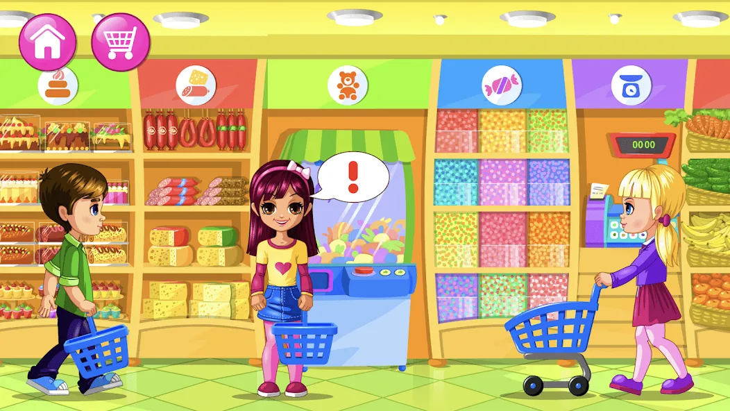 Supermarket Game  [МОД Бесконечные деньги] Screenshot 2