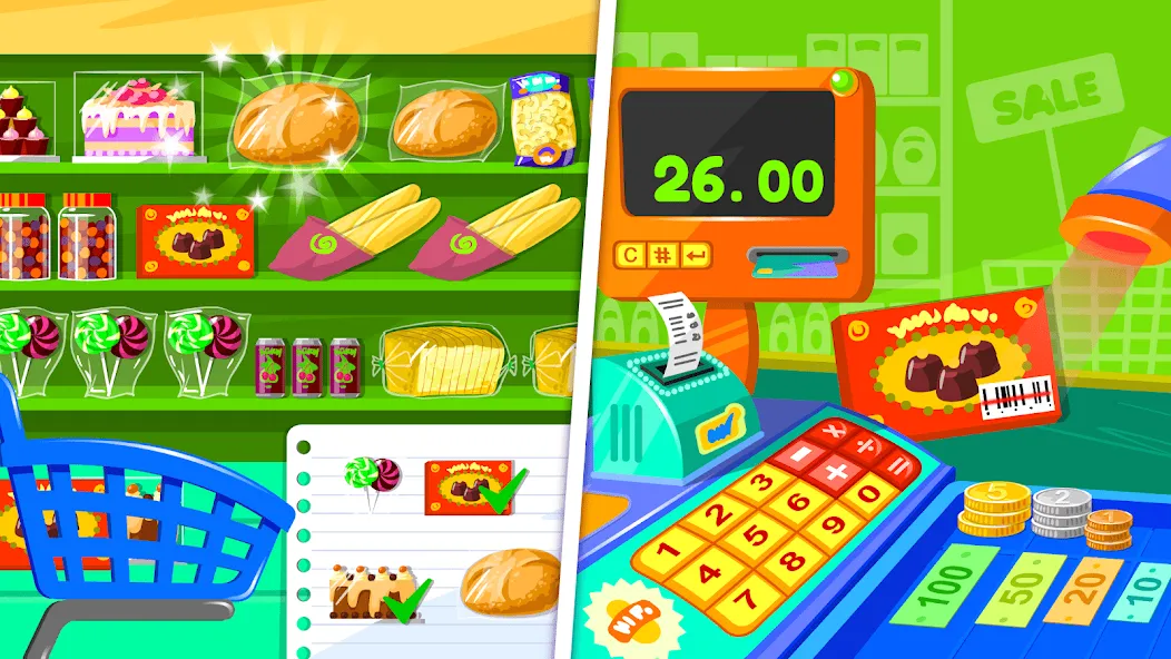 Supermarket Game 2  [МОД Все открыто] Screenshot 2