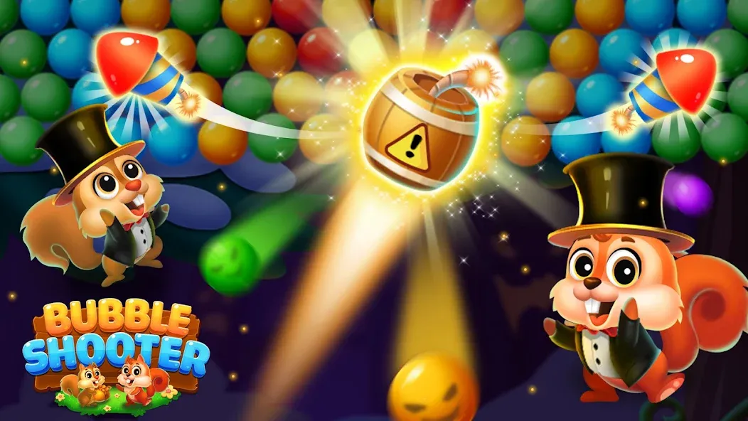 Bubble Shooter Rescue (Бабл Шутер Рескью)  [МОД Menu] Screenshot 2