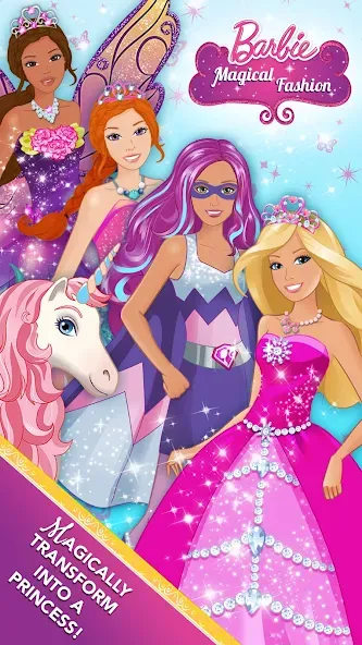 Barbie Magical Fashion  [МОД Mega Pack] Screenshot 1